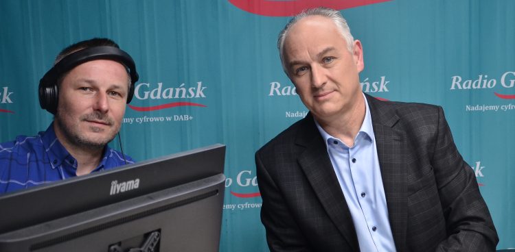 Grzegorz Armatowski i dr Jarosław Och (fot. Radio Gdańsk/Michał Rudnicki)