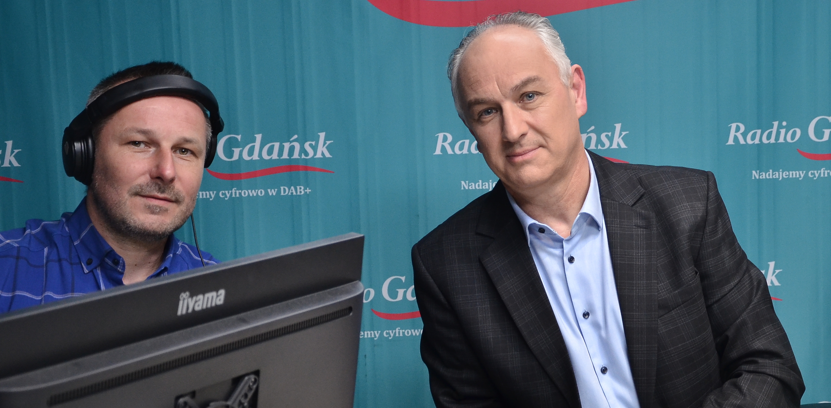 Grzegorz Armatowski i dr Jarosław Och (fot. Radio Gdańsk/Michał Rudnicki)