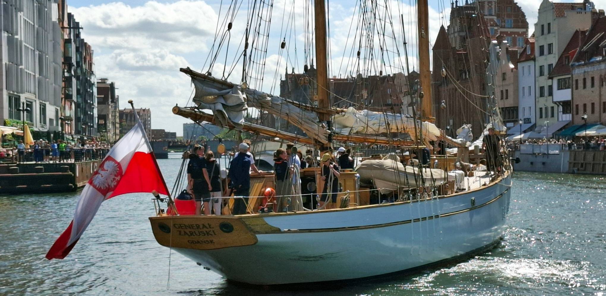 "Generał Zaruski" wyruszył na Spitsbergen (fot. Radio Gdańsk/Anna Rębas)