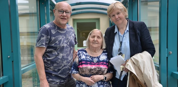 Włodzimierz Raszkiewicz, Helena Urbaniak, Anna Rębas (fot. Radio Gdańsk/Piotr Puchalski)