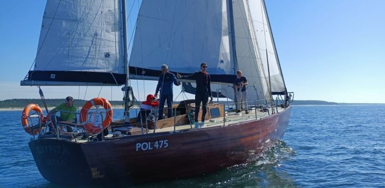 Gryfita (Fot. Facebook/Jacht Gryfita)