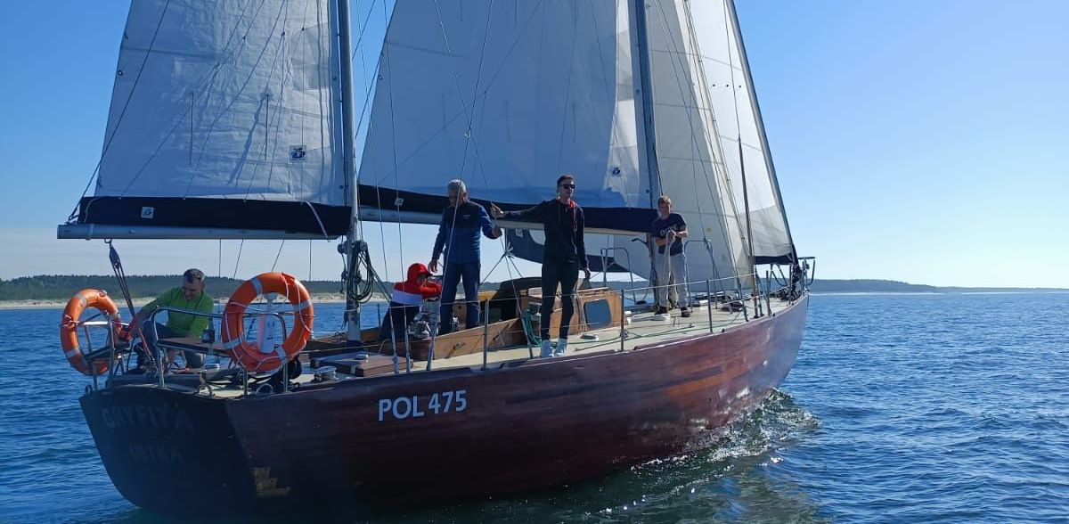 Gryfita (Fot. Facebook/Jacht Gryfita)