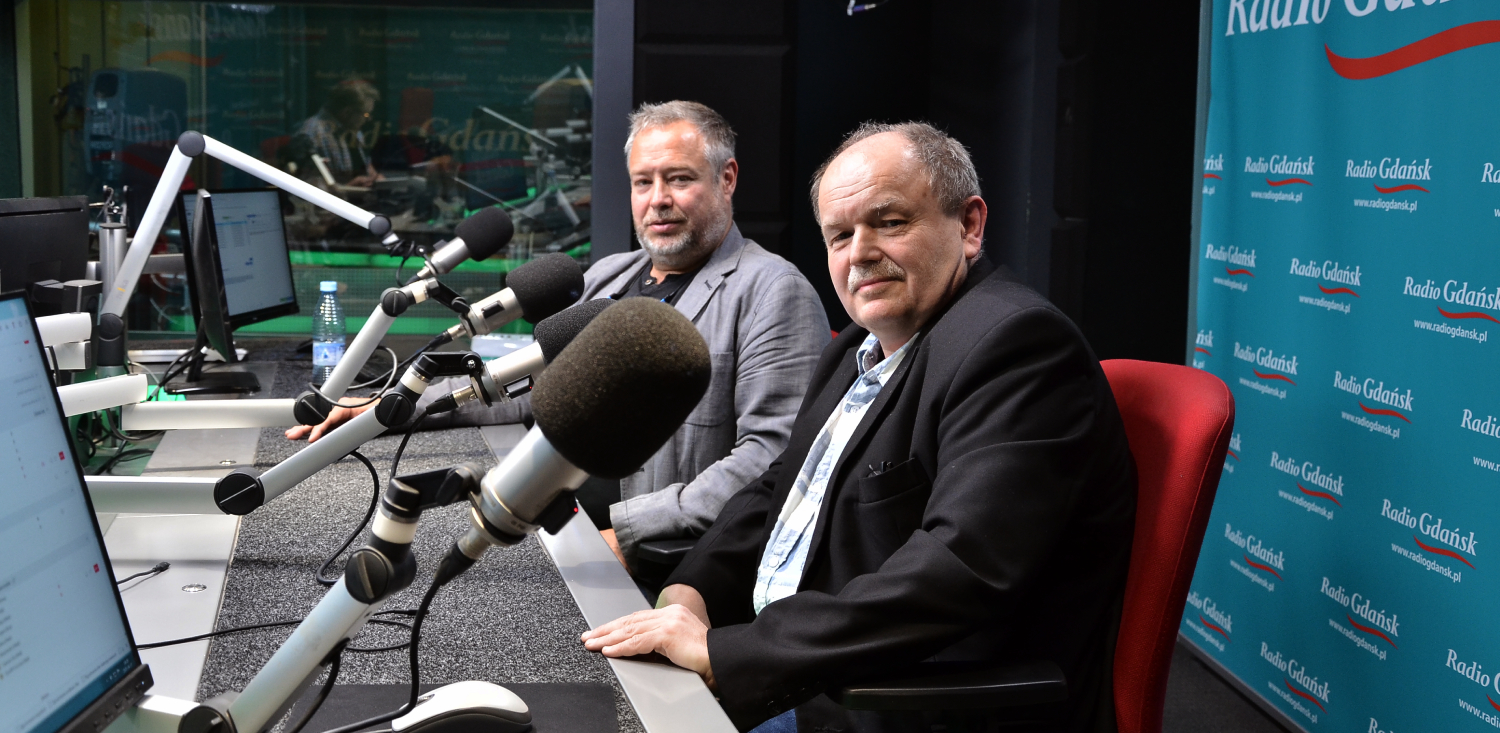 dr Jakub Neumann i dr inż. Bohdan Pac (fot. Radio Gdańsk/Piotr Puchalski)