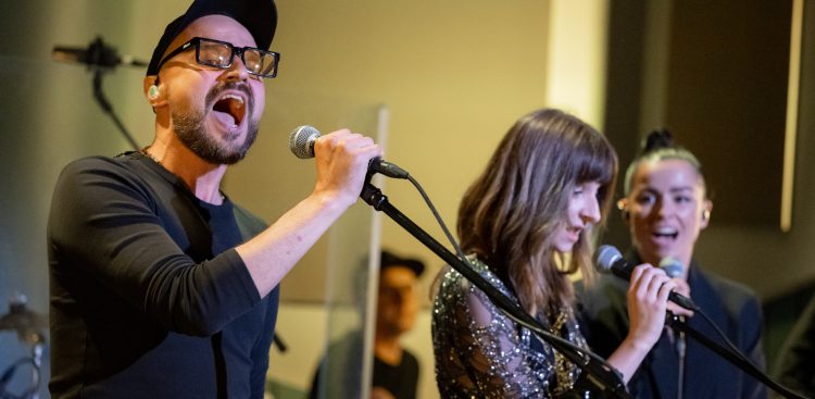 W Studiu Koncertowym Radia Gdańsk im. Janusza Hajduna występuje Damian Sikorski Projekt (fot. Jacek Klejment)