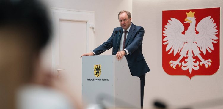 Mieczysław Struk. Absolutoryjna sesja Sejmiku Województwa Pomorskiego (Fot. Facebook/Mieczysław Struk)