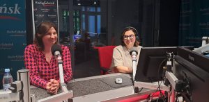 Monika Mioduszewska i Ludwika Radacka-Majek (fot. Radio Gdańsk/Piotr Puchalski)