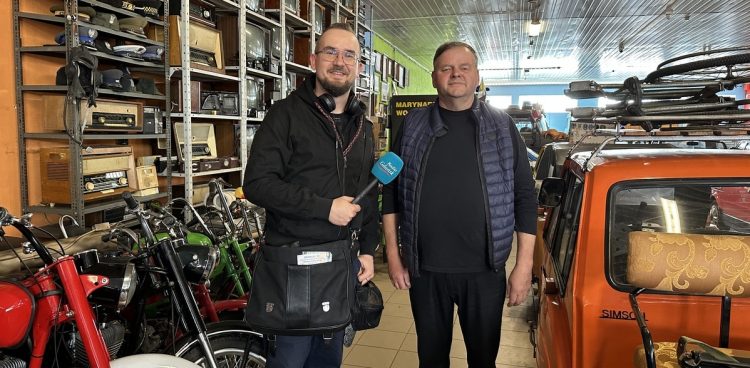 Filip Jędruch i Paweł Peka (fot. Radio Gdańsk)