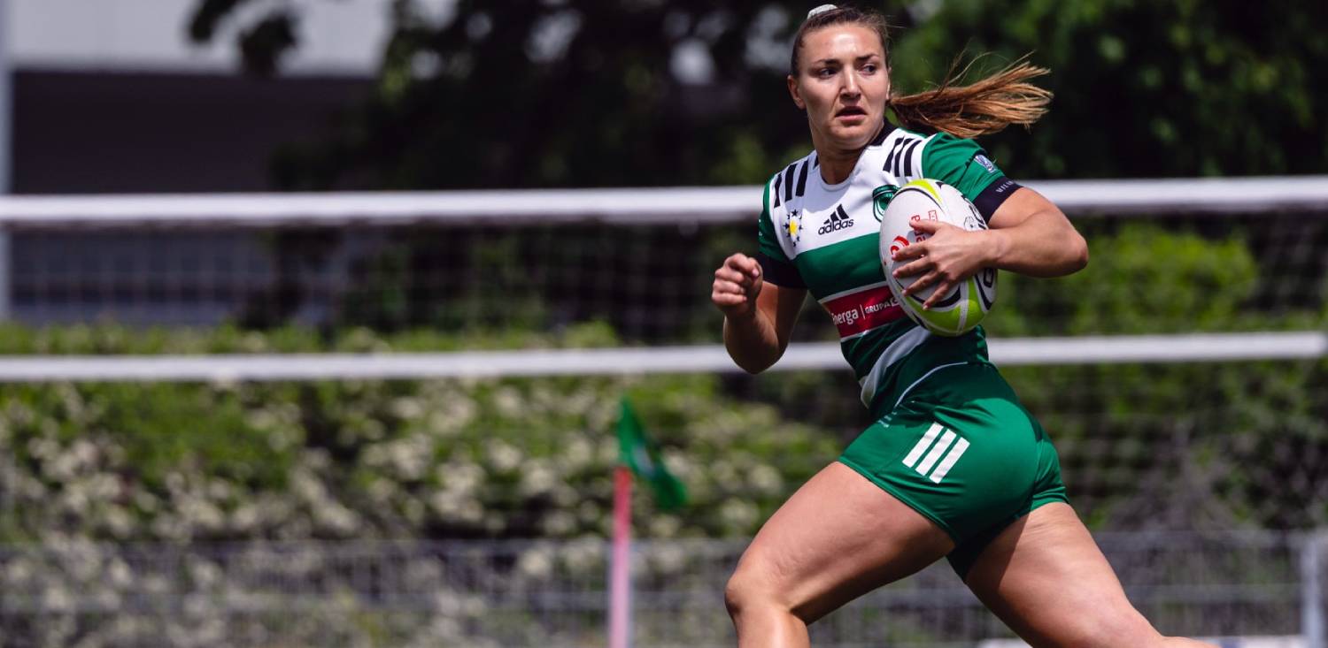 Natalia Pamięta, liderka drużyny Biało-Zielone Ladies (fot. facebook.com/BialoZielone)