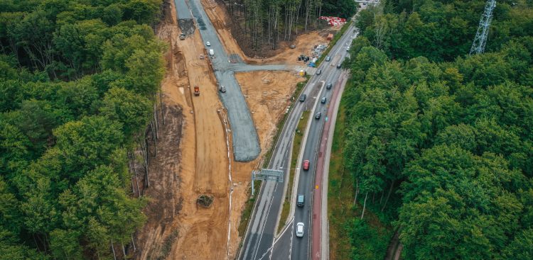 Budowa obwodnicy Witomina (fot. Marcin Mielewski/ZDIZ Gdynia)