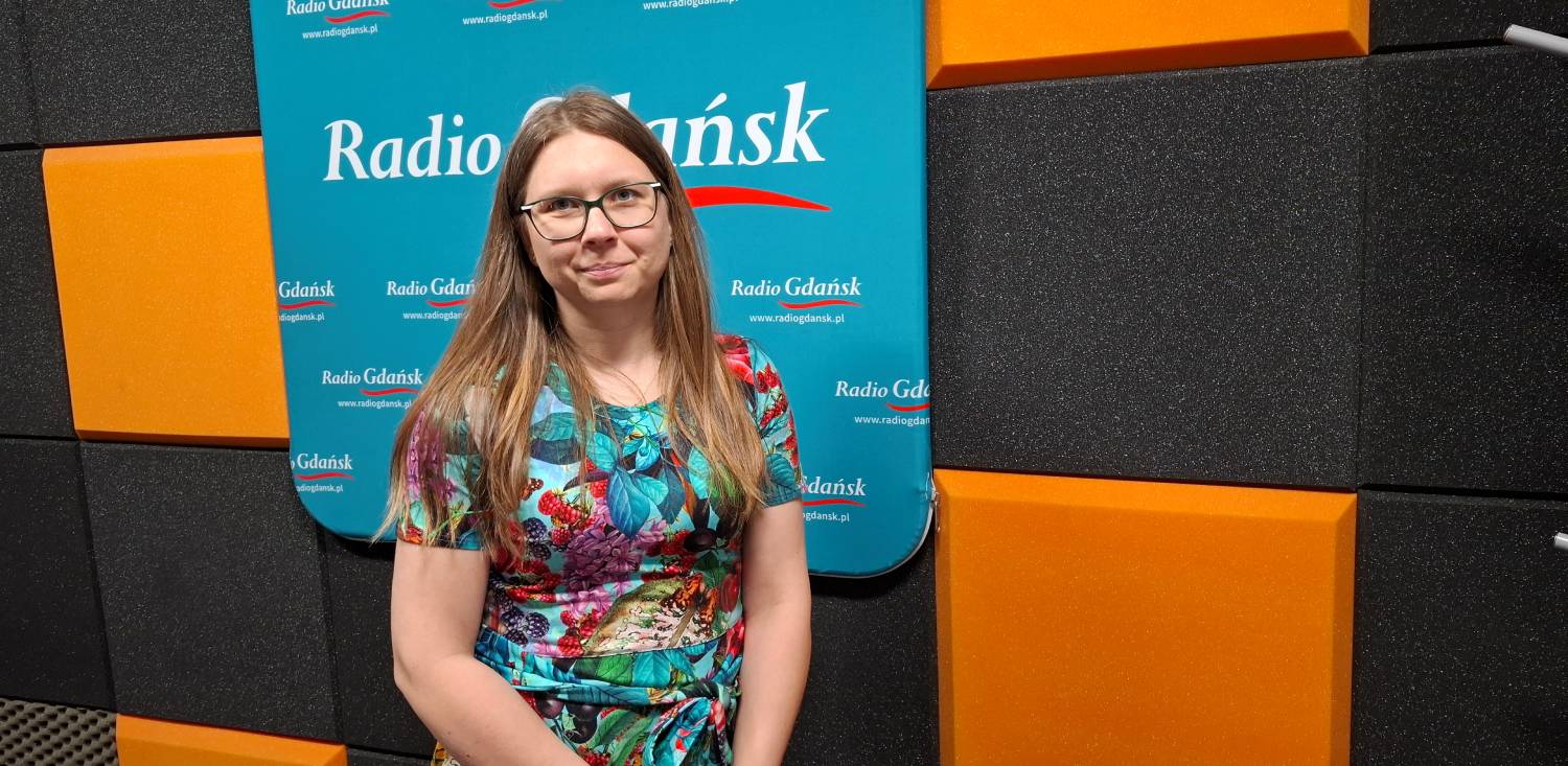 Justyna Linowiecka opowiadała Annie Rębas o tym jak rekolekcje przywróciły jej wiarę i spokój (fot. Radio Gdańsk/Anna Rębas)