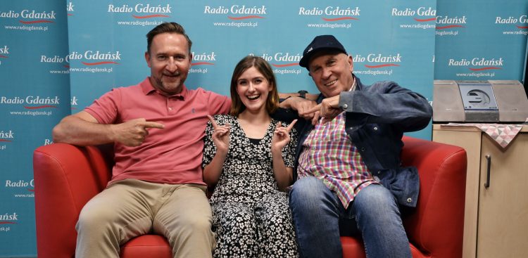 Tomasz Galiński, Zosia Sławińska, Wojciech Korzeniewski (fot. Radio Gdańsk/Piotr Puchalski)