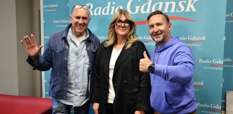 Od lewej: Wojciech Korzeniewski, Beata Majka, Tomasz Galiński (fot. Radio Gdańsk_Piotr Puchalski)
