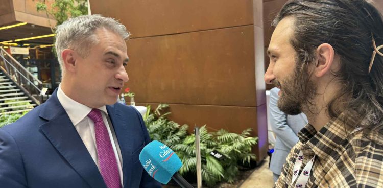 Krzysztof Gawkowski i Oskar Bąk (fot. Radio Gdańsk)