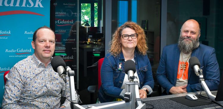 Szczepan Sakowicz, Joanna Grandzicka i Bolesław Drapella (Fot. Radio Gdańsk/Pola Malańska)