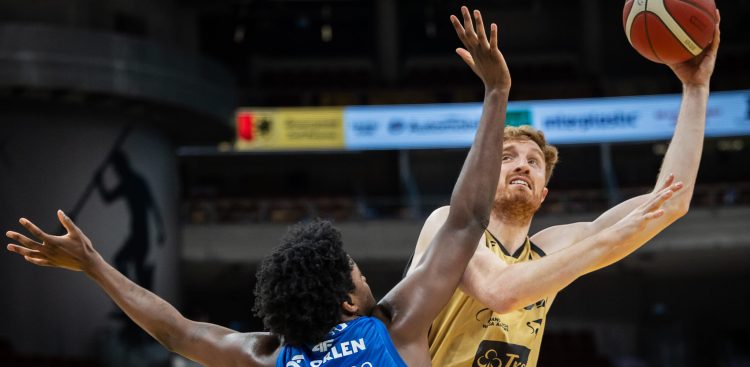 Orlen Basket Liga. Mecz o trzecie miejsce. Trefl Sopot - Anwil Włocławek. 10.06.2025 (fot. KFP/Krzysztof Mystkowski)