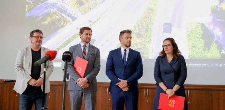 Ogłoszenie przetargu na trasę tramwajową Gdańsk Południe - Wrzeszcz (fot. UM Gdańsk/gdansk.pl/D. Paszliński)