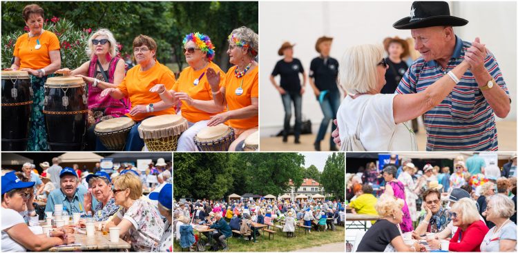 Piknik seniorów, zdjęcie archiwalne (fot. Anna Rezulak / KFP)