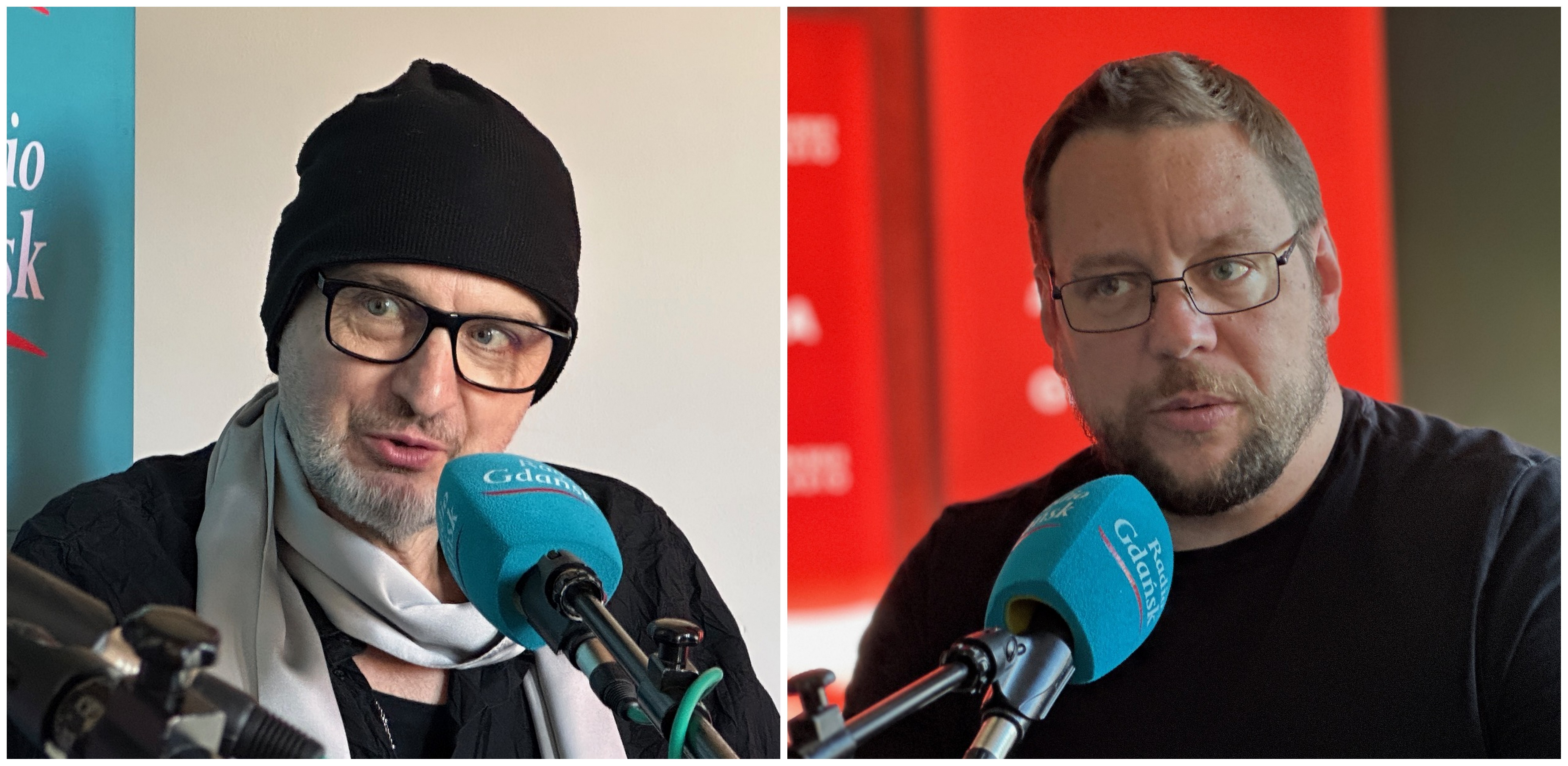 André Hübner-Ochodlo i Adam Wojtyszko (fot. Radio Gdańsk/Andrzej Dubas)