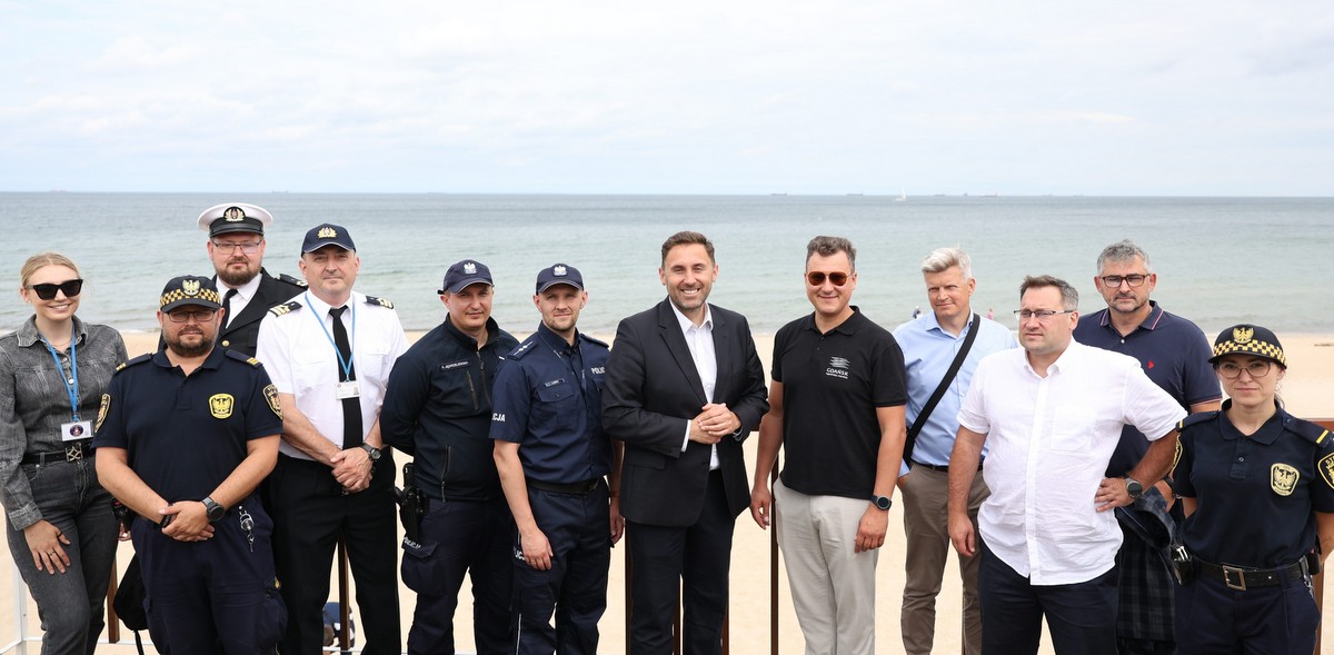 Otwarcie sezonu plażowego w Gdańsku (fot. UM Gdańsk/gdansk.pl/ Dominik Paszliński)