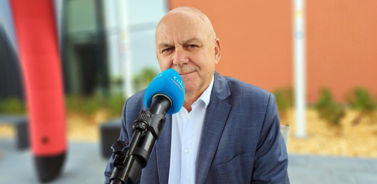 Mirosław Kuczkowski, wójt gminy Sierakowice (fot. Radio Gdańsk/Grzegorz Armatowski)