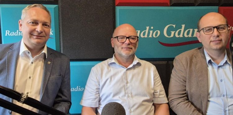 Rafał Teterka, Marek Biernacki, Marcin Kowalczyk (fot. Radio Gdańsk/Przemysław Woś)