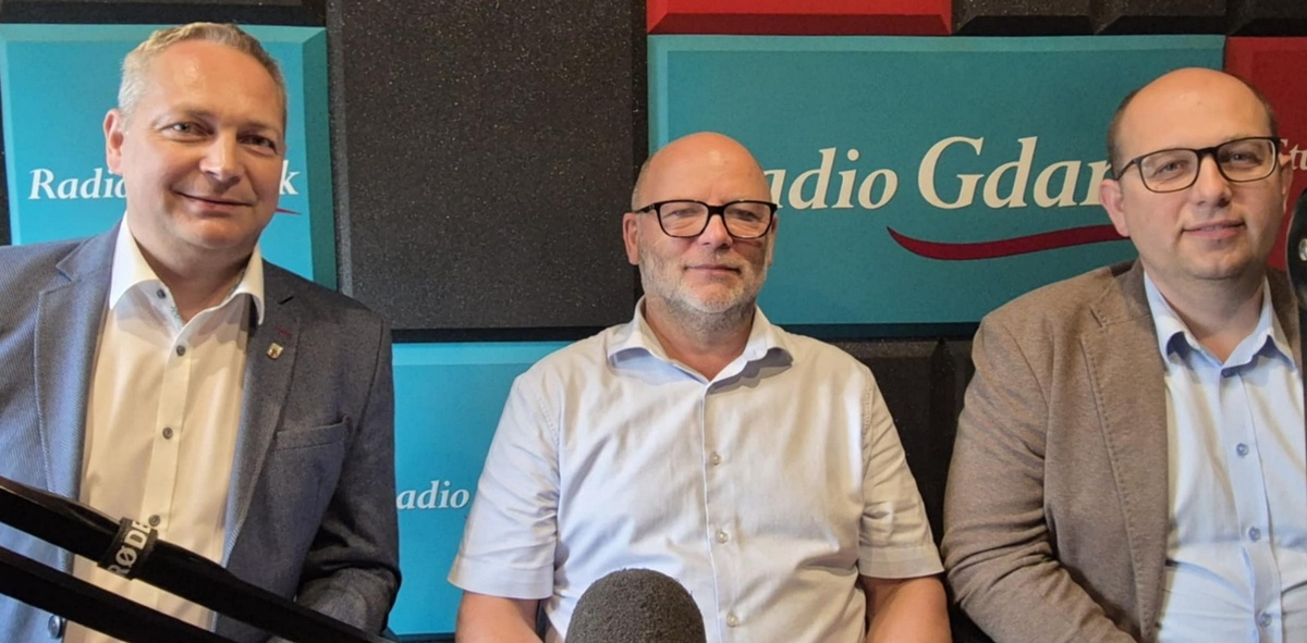 Rafał Teterka, Marek Biernacki, Marcin Kowalczyk (fot. Radio Gdańsk/Przemysław Woś)