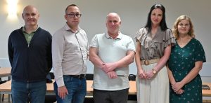 Sołtys Lnisk wraz z radą sołecką (fot. Gmina Żukowo)