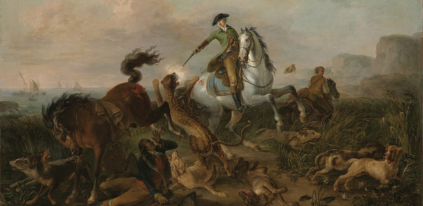 Obraz pt. "Książę de Nassau polujący na jaguara" (fot. Wikimedia Commons)