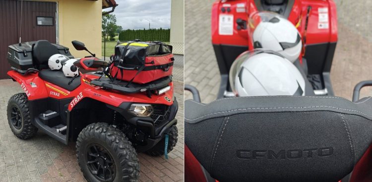 (fot. Facebook/Ochotnicza Straż Pożarna w Mieroszynie)