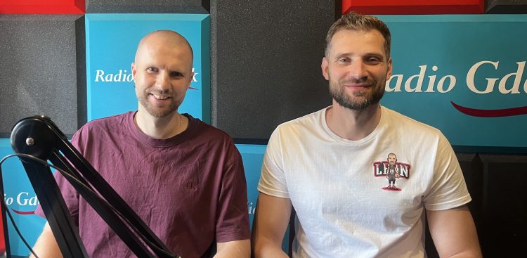 Artur Pacek, Paweł Leończyk (fot. Radio Gdańsk/Joanna Merecka-Łotysz)