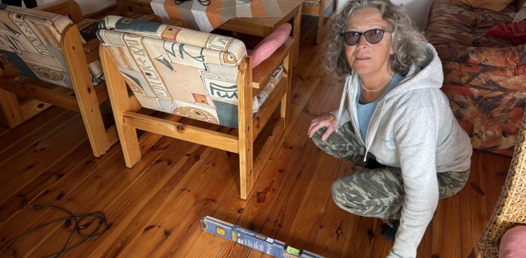 Irena Madeńska, właścicielka jednego z przedsiębiorstw (fot. Radio Gdańsk/Łukasz Kosik)