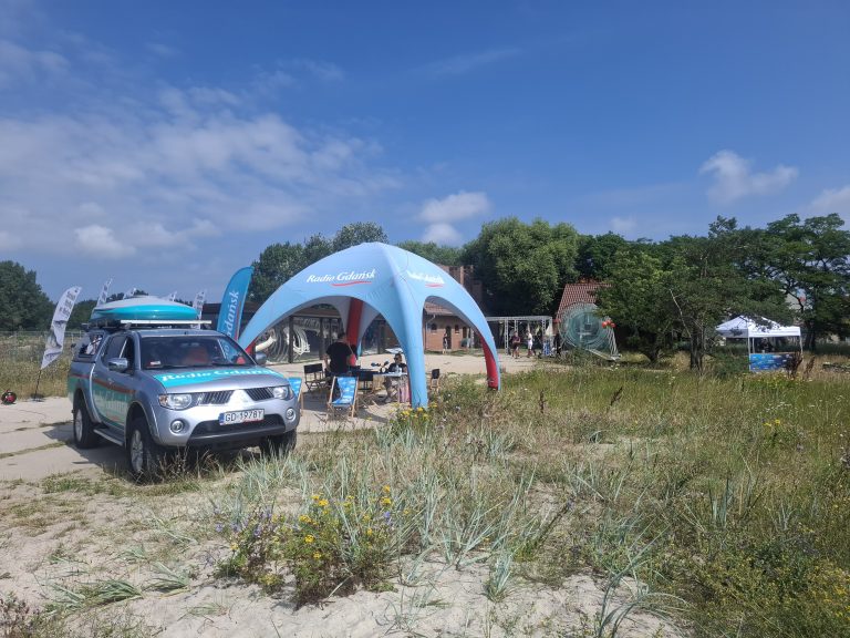 Dzień Ryby, studio plenerowe Radia Gdańsk (fot. Radio Gdańsk)