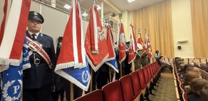 Uroczystość 80-lecia Szkoły Policji w Słupsku (fot. Radio Gdańsk/Łukasz Kosik)
