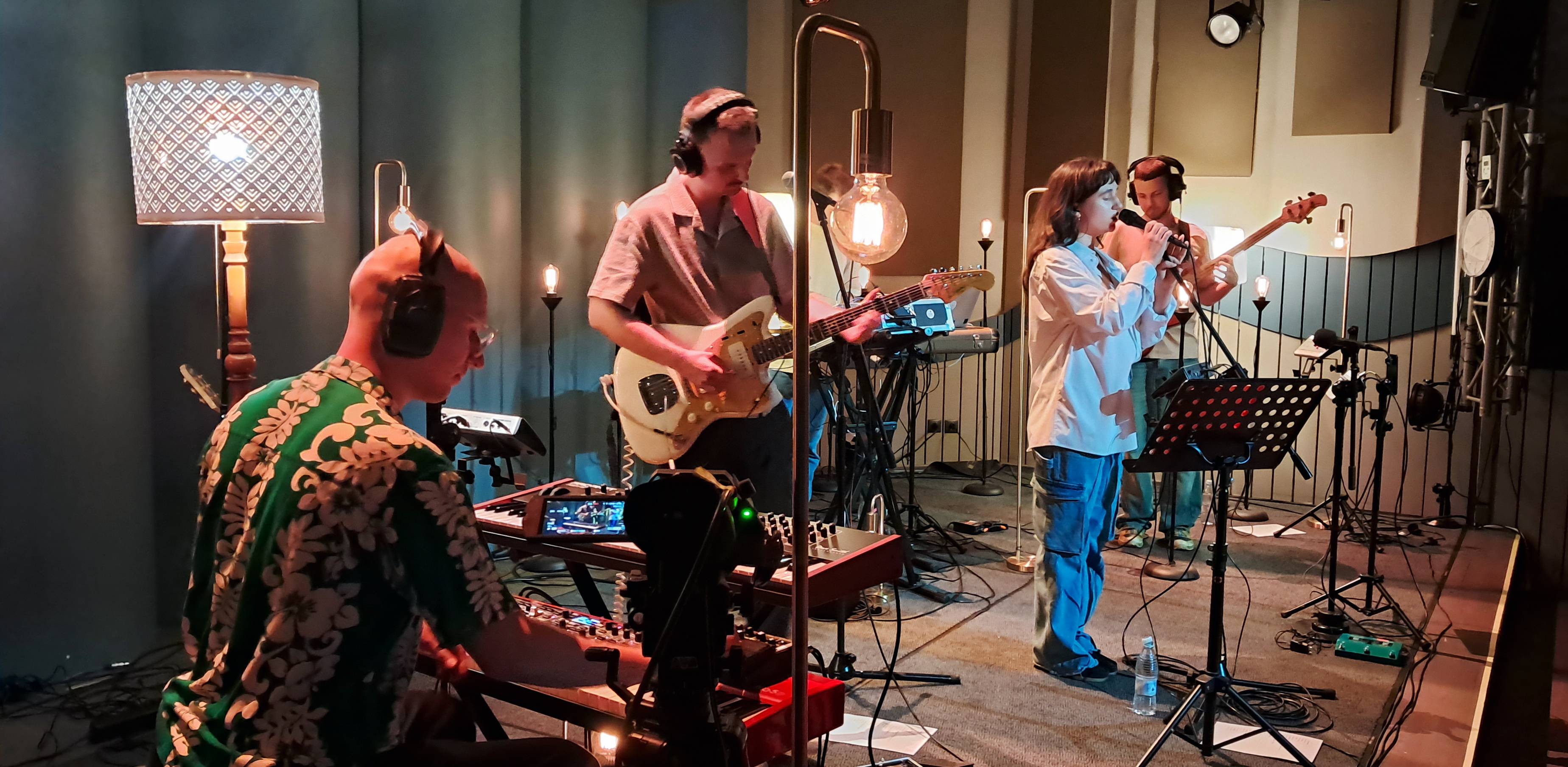 Koncert zespołu Byty w Radiu Gdańsk (fot. Radio Gdańsk/Piotr Puchalski)