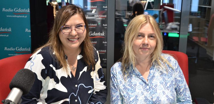 Ewa Dygaszewicz i dr Monika Zamarlik (fot. Radio Gdańsk/Martyna Krawcewicz)