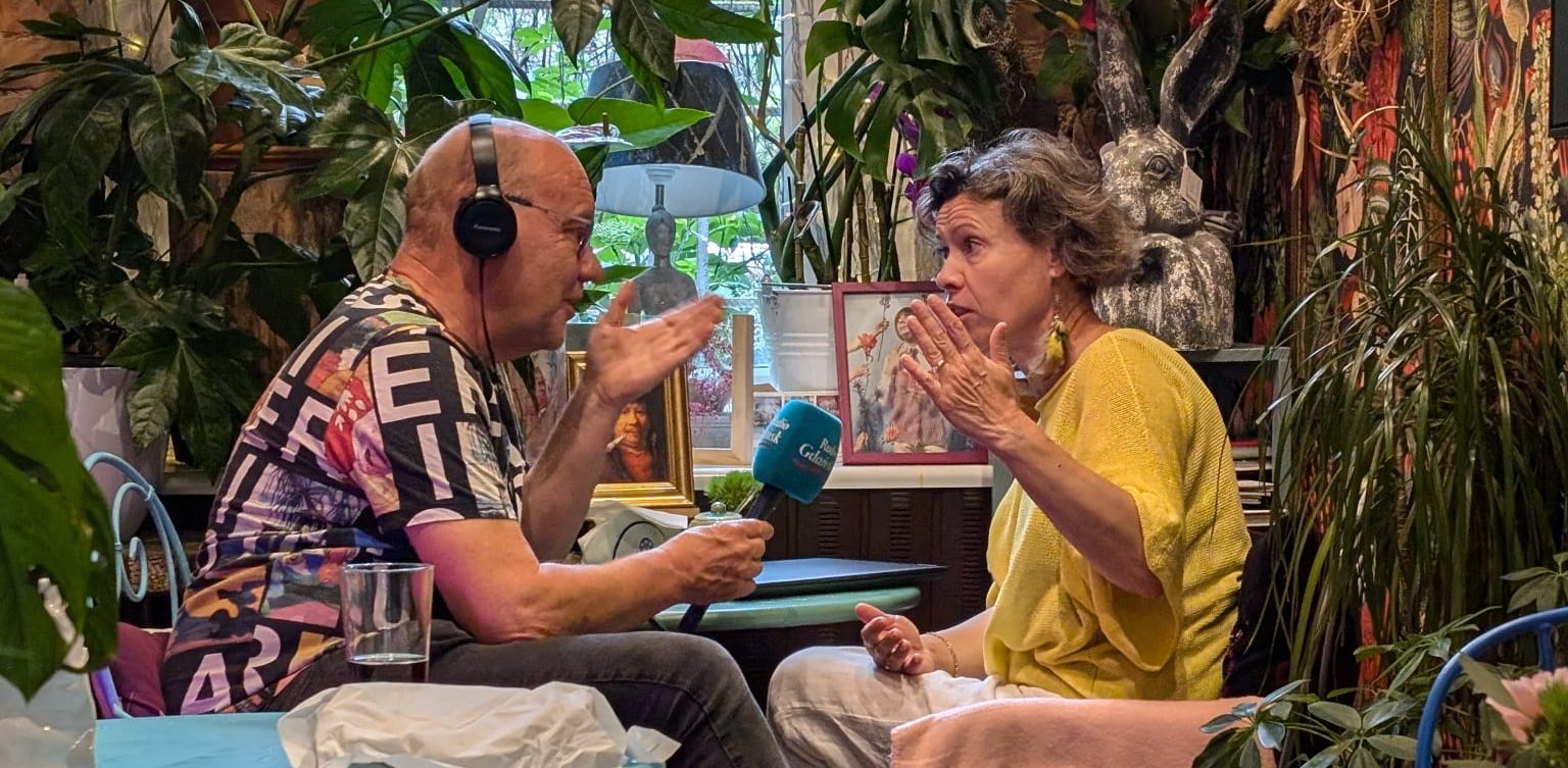 Włodzimierz Raszkiewicz i Izabela Bielicka (fot. Radio Gdańsk)