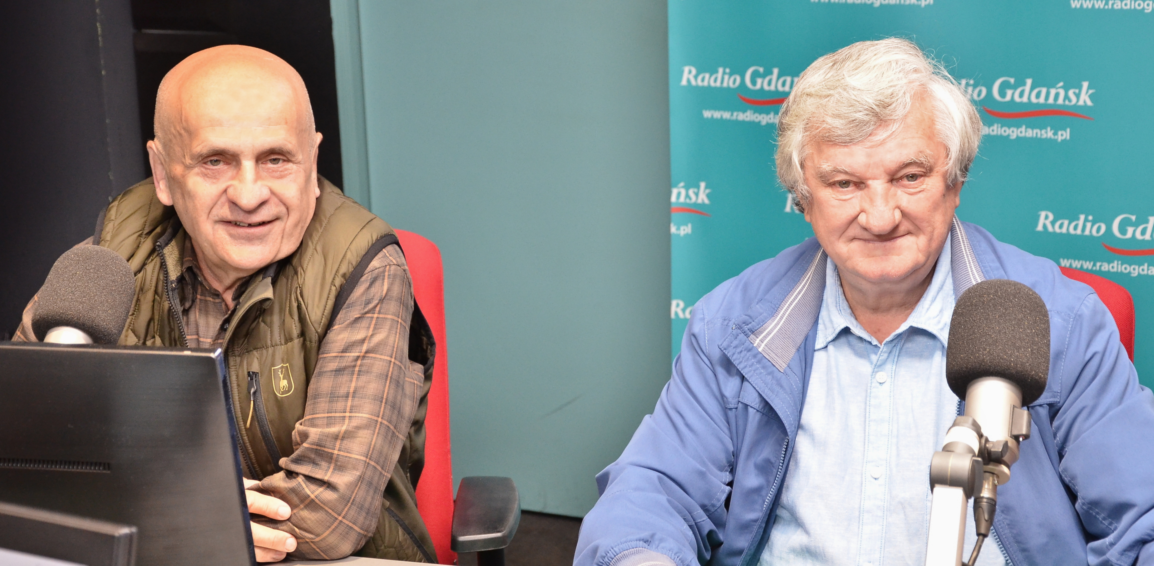 Jacek Michałowski i Bogdan Donke (fot. Radio Gdańsk/Adrian Kasprzycki)