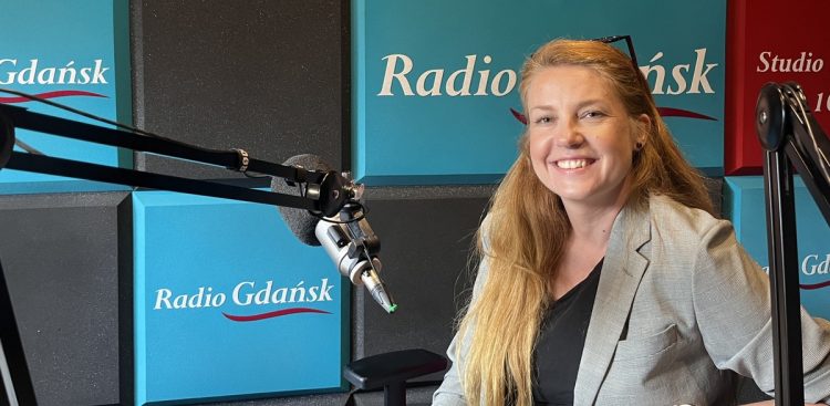 Joanna Rutkowska (fot. Radio Gdańsk/Joanna Merecka-Łotysz)