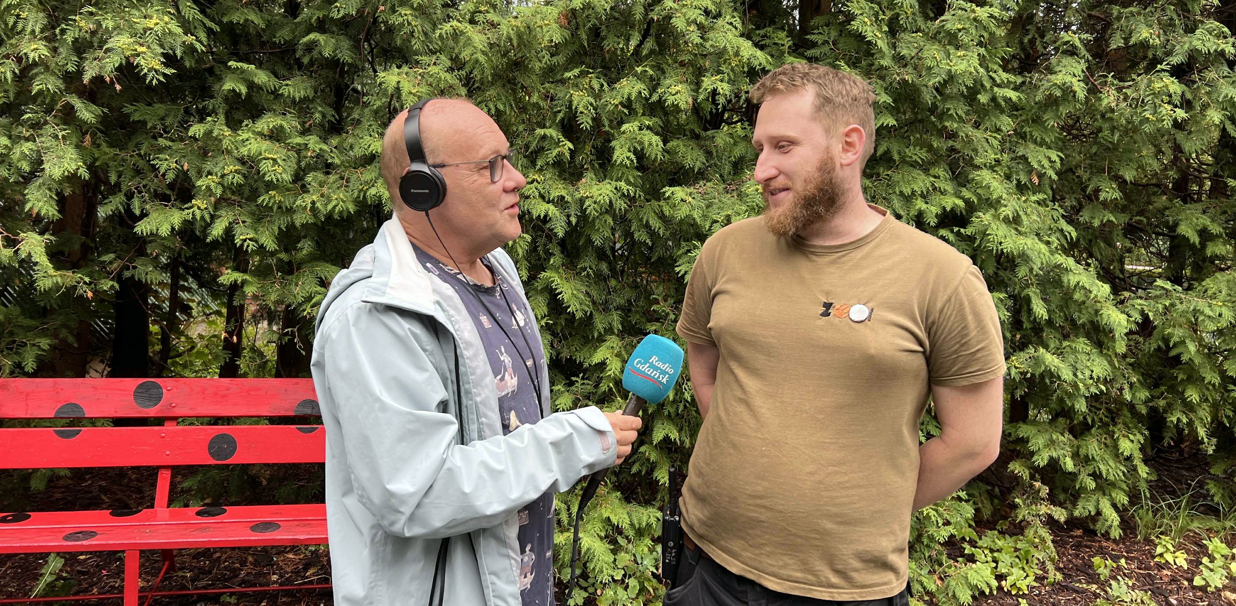Włodzimierz Raszkiewicz i Krzysztof Borowik (fot. Gdański Ogród Zoologiczny)