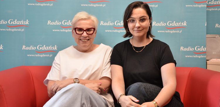 Małgorzata Paszylka-Glaza i Marta Cyuńczyk (Fot. Radio Gdańsk/Michał Pacześniak)