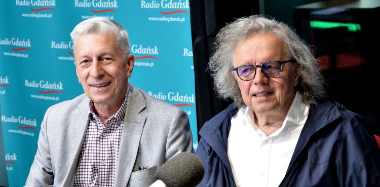 Marek Krzykowski i Krzysztof Kilian (fot. Radio Gdańsk/Adrian Kasprzycki)