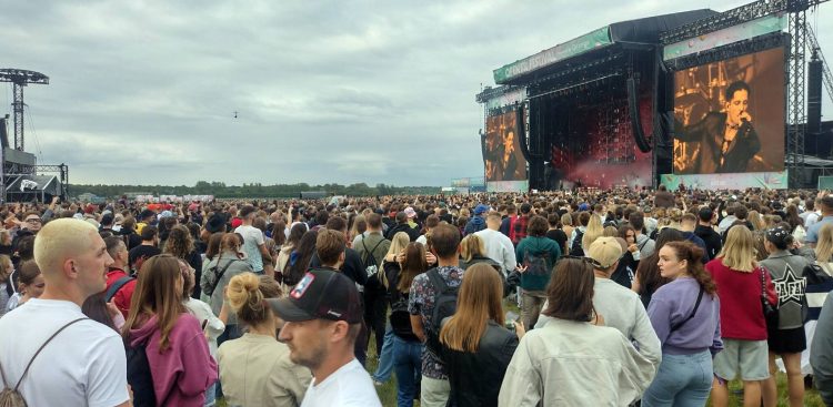 Zdjęcie archiwalne. Koncert zespołu Maneskin (Fot. Radio Gdańsk/Hanna Brzezińska)