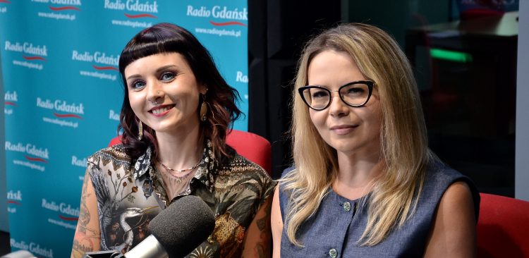 Paulina Pużo i Agnieszka Kasprzyk-Tryk (fot. Radio Gdańsk/Adrian Kasprzycki)