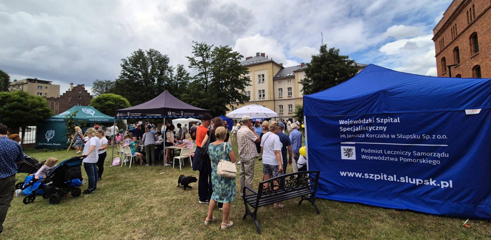 Piknik dla zdrowia w Słupsku, 13.07.2025 r. (fot. Radio Gdańsk/Przemysław Woś)