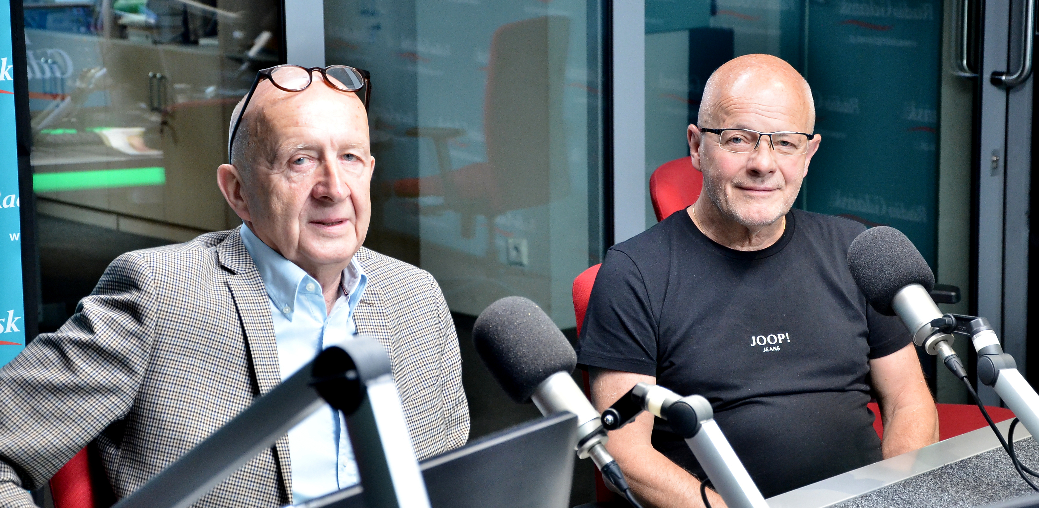 Piotr Górski i Grzegorz Pellowski (fot. Radio Gdańsk/Adrian Kasprzycki)
