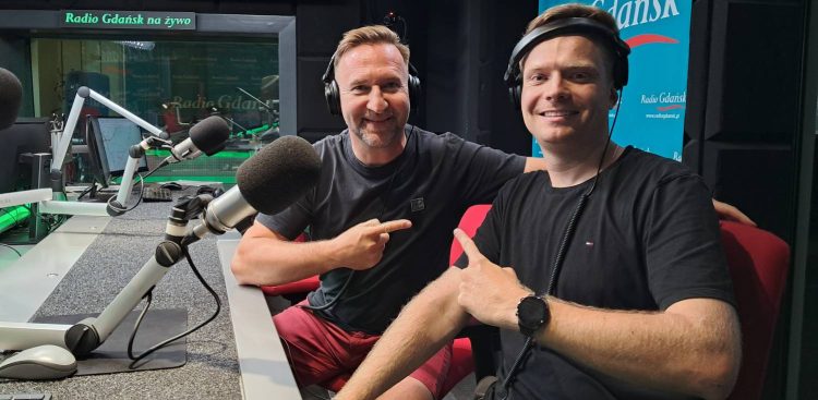 Tomasz Galiński i Patryk Rogowski (fot. Radio Gdańsk/Piotr Puchalski)