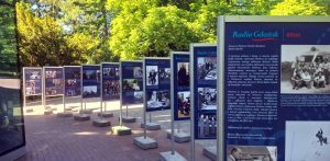 Wystawa z okazji 80. urodzin Radia Gdańsk w Parku Oliwskim (fot. Radio Gdańsk/Kasia Hirsz)