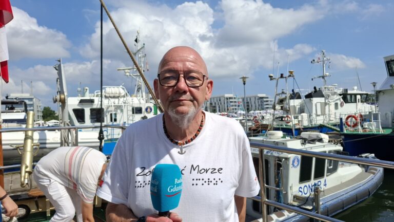 Zaczyna się 19. rejs integracyjny „Zobaczyć Morze”, 26.07.2025 r. (fot. Radio Gdańsk/Anna Rębas)
