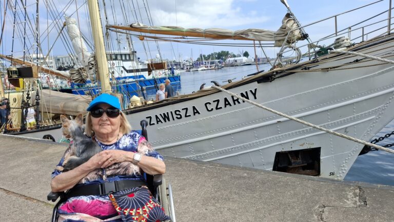 Zaczyna się 19. rejs integracyjny „Zobaczyć Morze”, 26.07.2025 r. (fot. Radio Gdańsk/Anna Rębas)