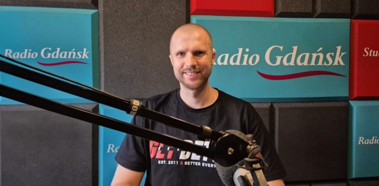 Artur Pacek (fot. Radio Gdańsk/Przemysław Woś)